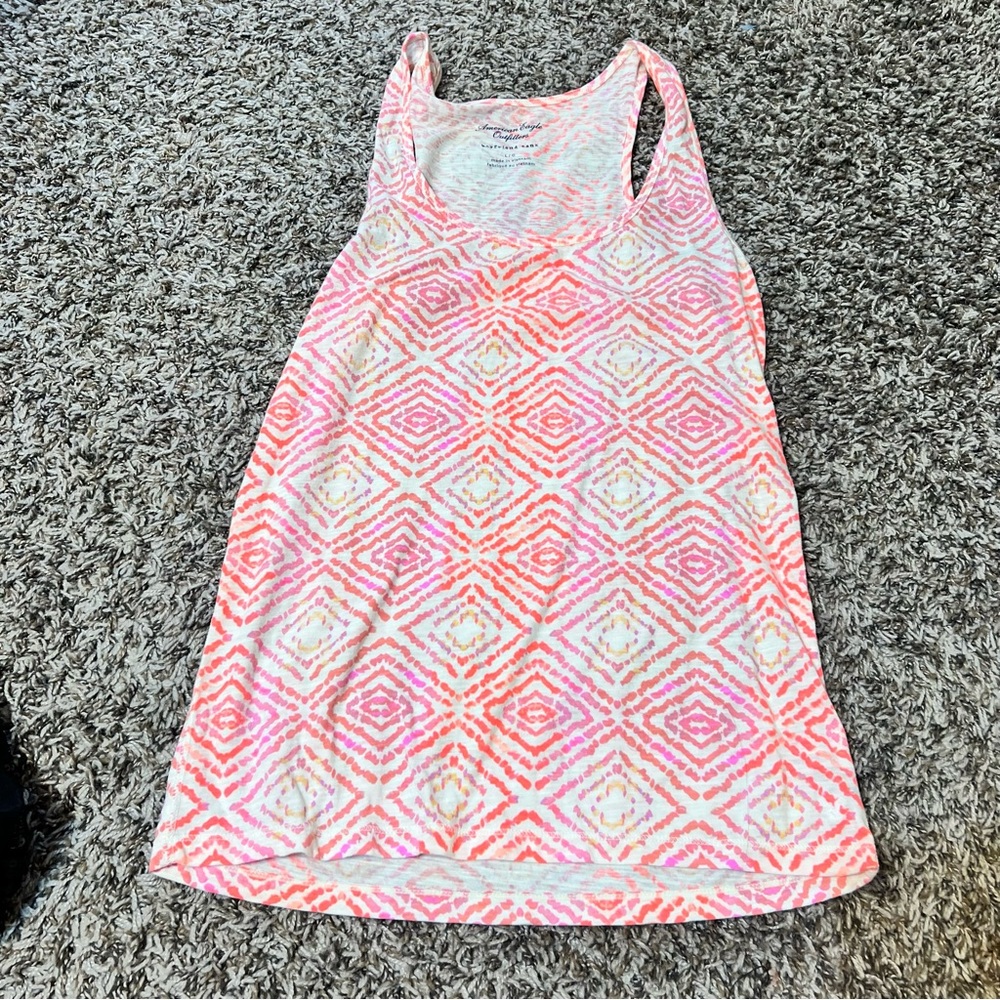 Women’s American eagle boyfriend tank. Size large